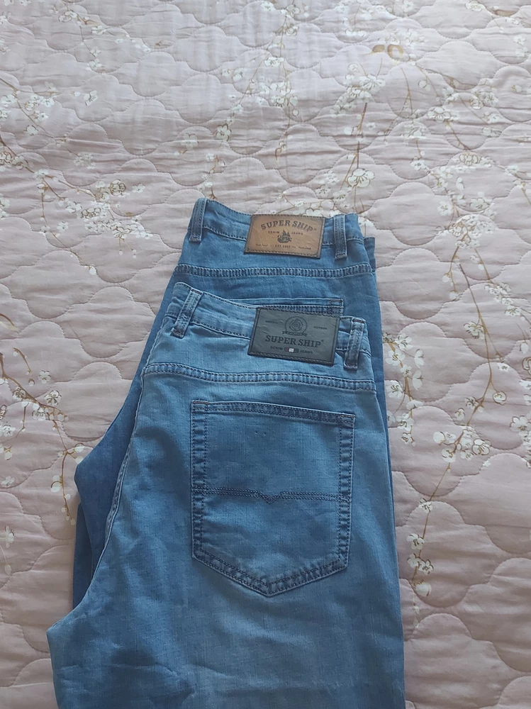 Купила мужу джинсы и шорты этой фирмы в первый раз, на мой взгляд - тонкий материал. Посмотрим, как будут носится.