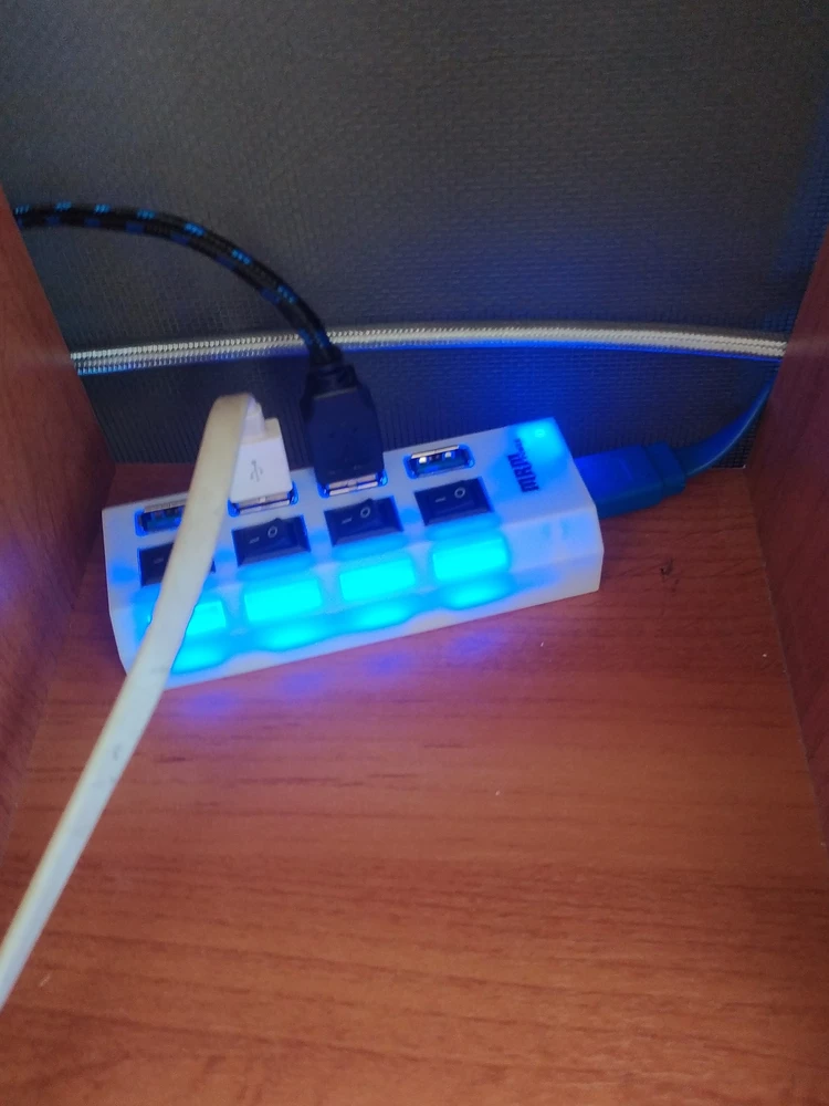 Алёна, спасибо что проверили и упаковали данный USB hub, работает отлично