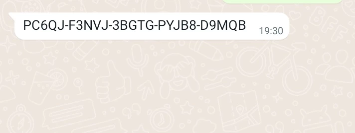 Такой же ключ как и с алли, один в один только на алли 10 минут и в сообщения приходит, а здесь 2 дня ждать, не рекомендую.Этот ключ втюхивают всем что на алли экспресс ,что здесь.