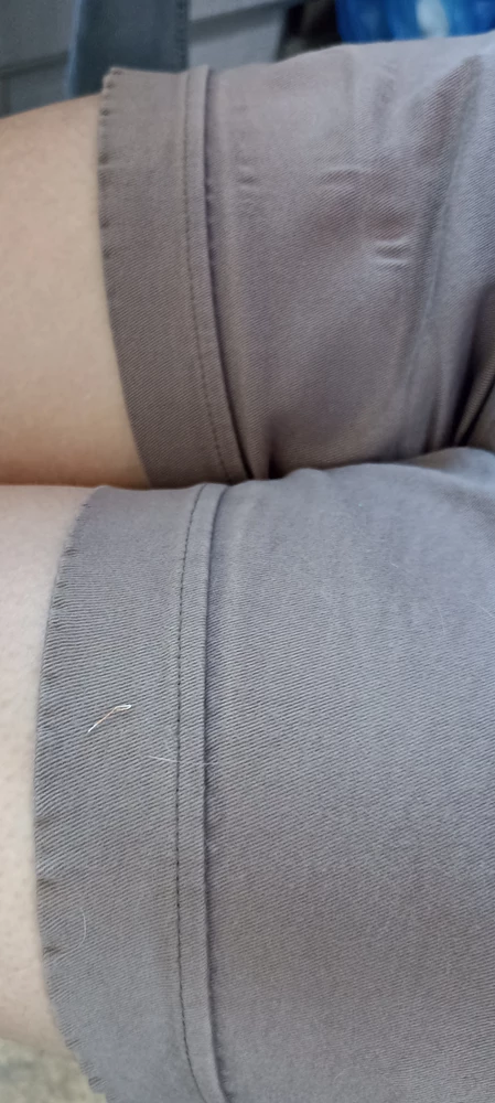 пока были новые выглядели классно ,но после первой стирки очень сильно сели, ещё и ткань на манжетах растянулась, теперь как рюши