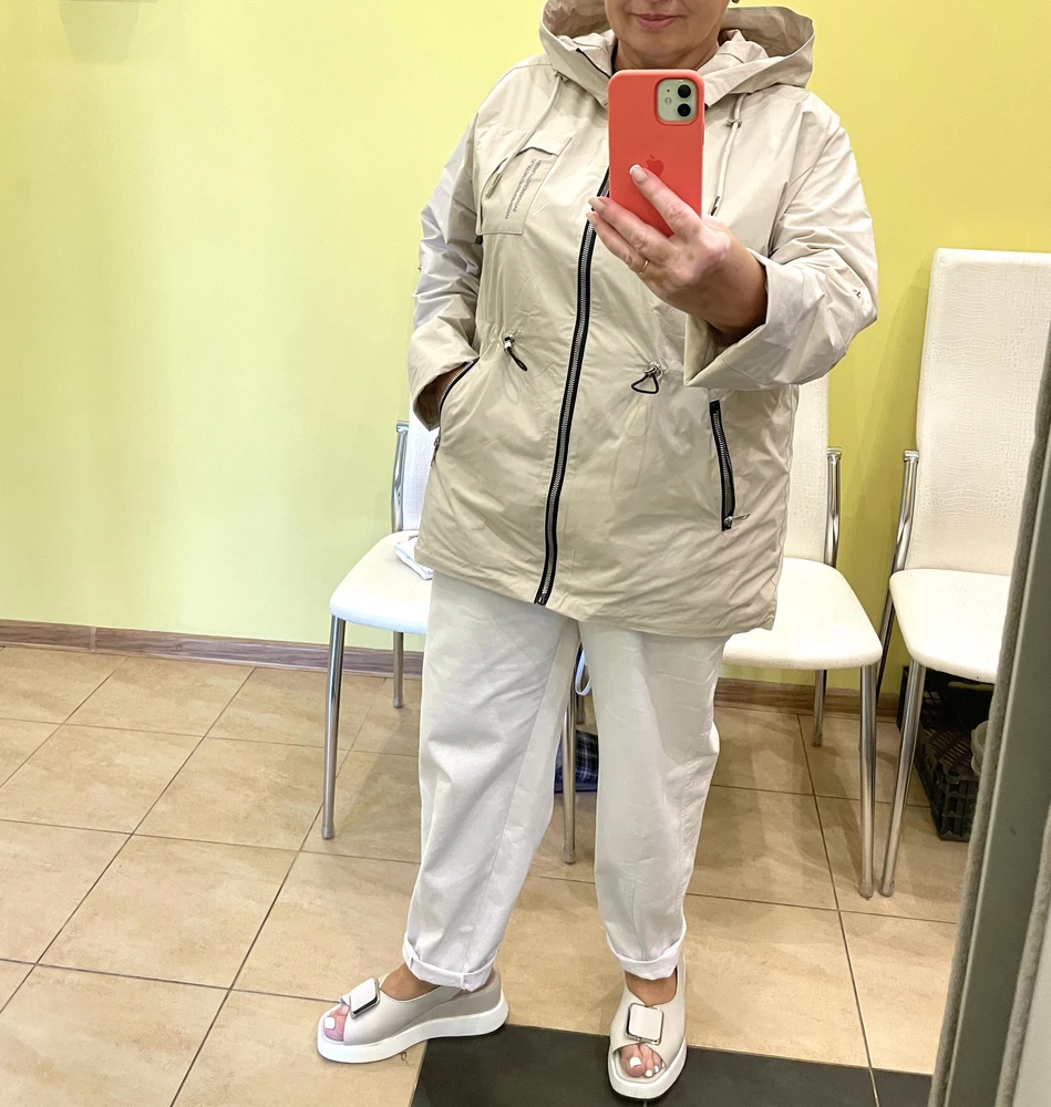 Качественно сшита, одела и сразу понравилась, на мой 54 р. подошел размер 50-52