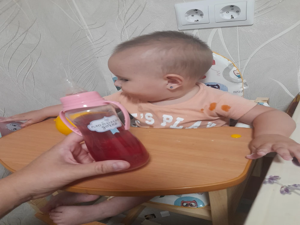 Такая милая бутылочка, легкая и красивая. Пришла быстро.
Спасибо.