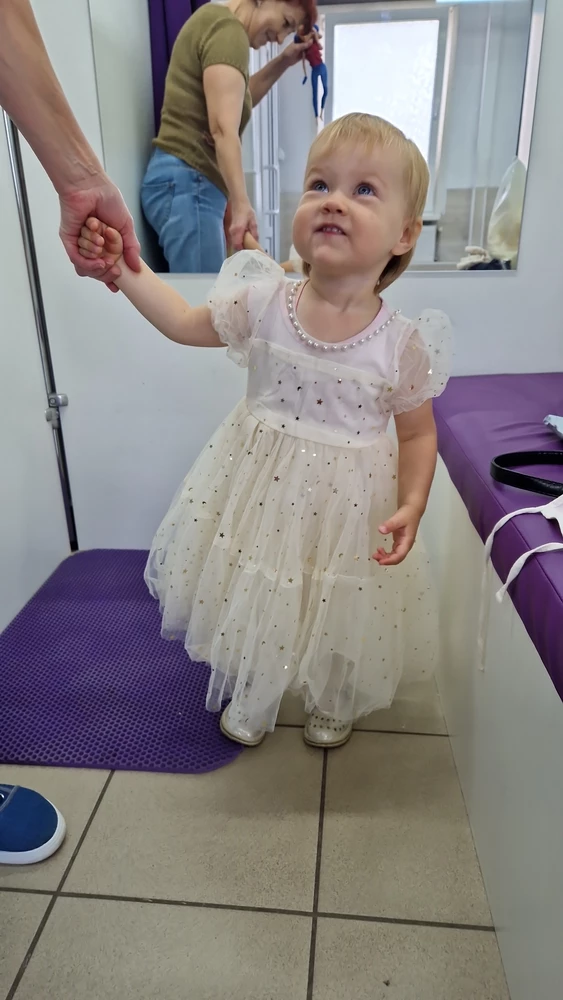 Очень тонкий верх, но все равно красивое.  Взяла другое.
Было в размер,даже чуть большевато