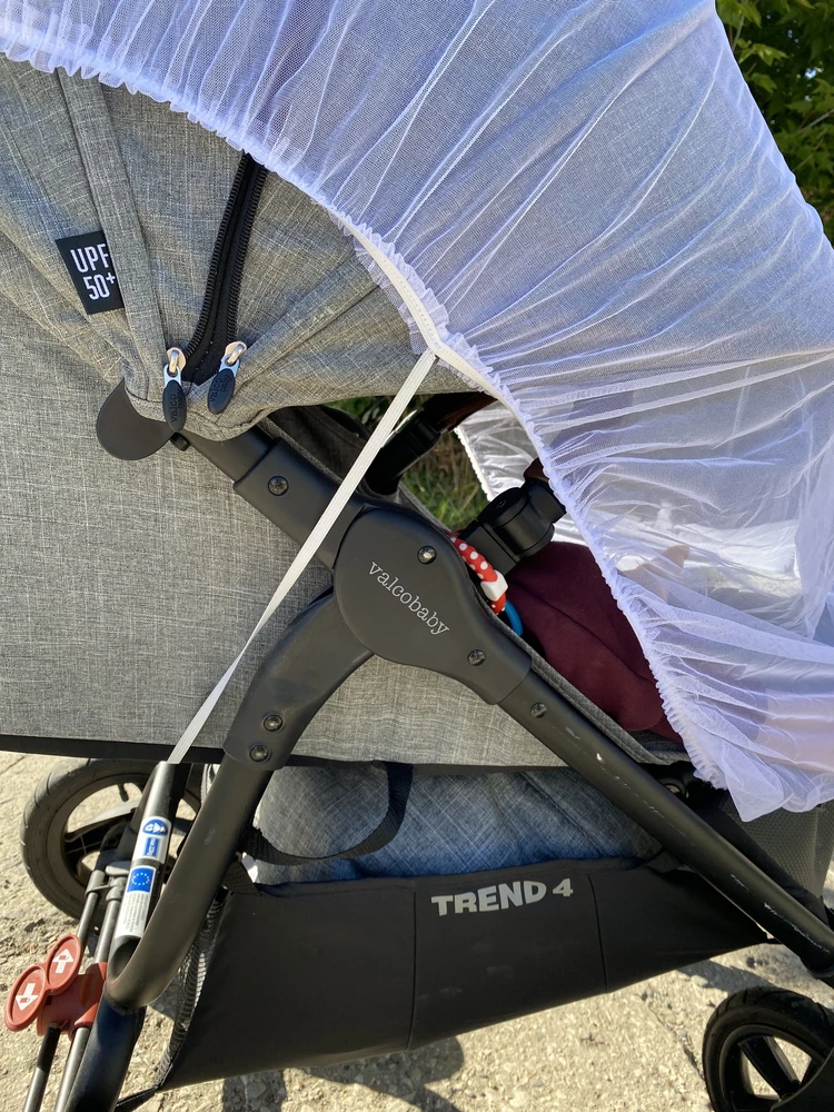 Сетка хорошая, плотная, от крупной мошки защищает.
Но на valco snap4 thrend не подходит, щели по бокам.