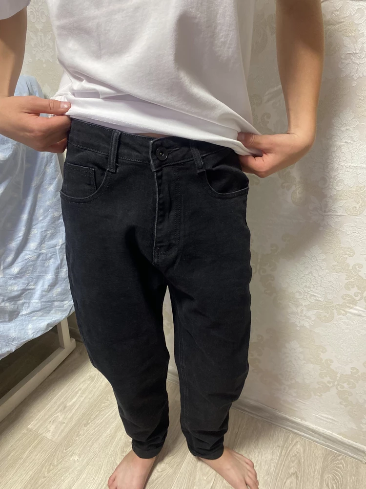 Брали подростку,на рост 170 подошли отлично! Заказывали несколько вариантов, остановились на этих. К джинсам ничего не липнет!К покупке рекомендуем!