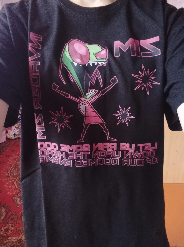 I'M ZIM! 
Футболка хорошая и удобная