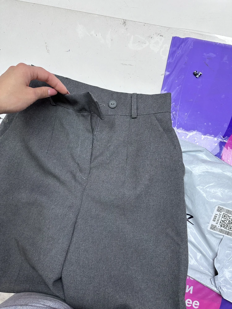 Пришли совмем не те брюки, отказ - перезаказ :)