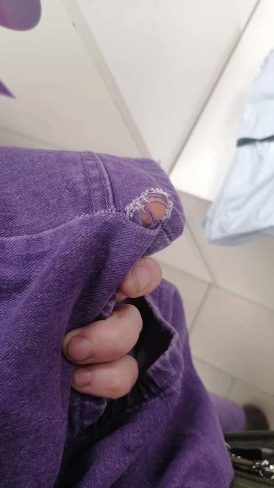 Пришли с дыркой, пришлось перезаказать