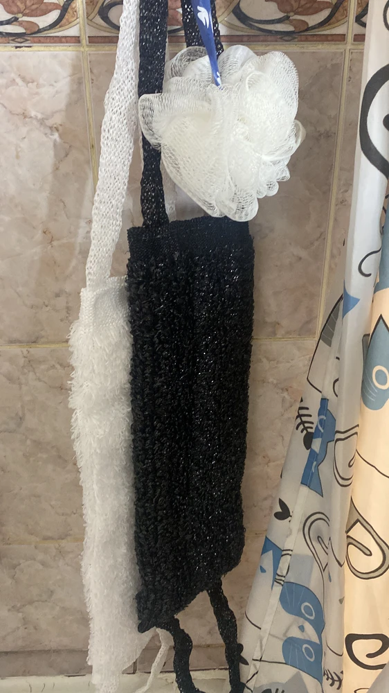 Мочалки хорошие, широкие посмотрим как в деле будет😃