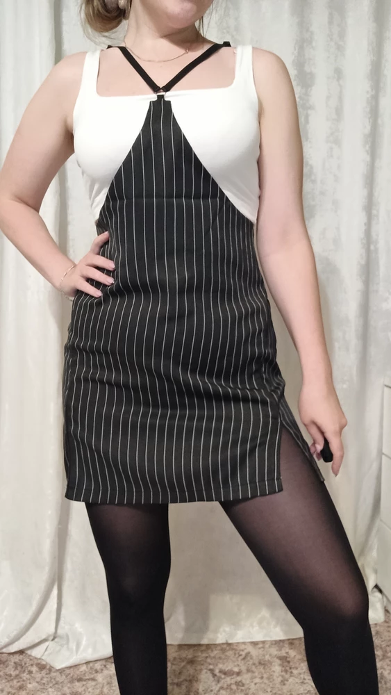 Оригинальный сарафан, легкий и качественный, очень  понравился 🔥