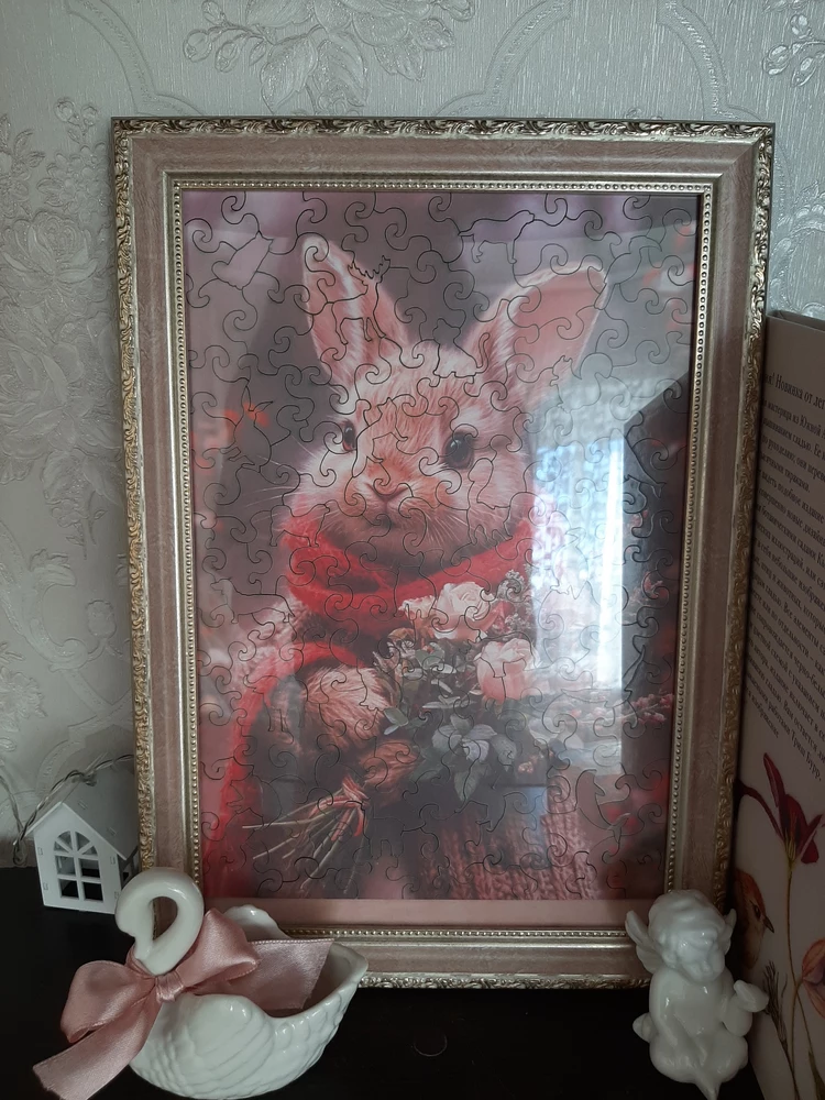 Очень красивый пазл 🌸🐇  Благодарю)