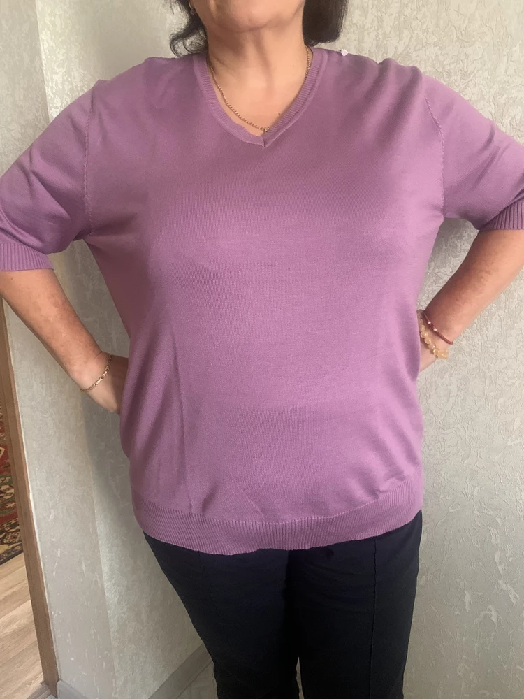 Джемпер хороший, но что с размером? Ношу 54, но 52-54 огромная!