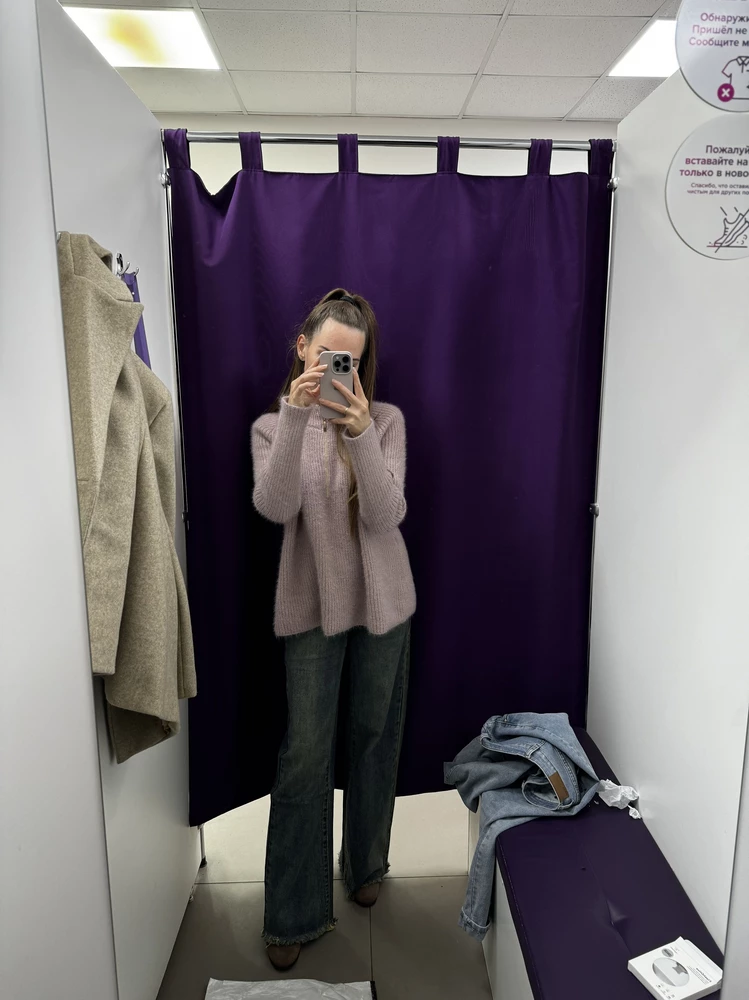 на рост 161 размер xs-s, заказала 28. на небольшом каблуке длина самая подходящая. 
завышенная талия👍