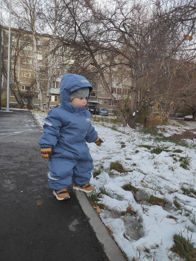 Оказался объемные, чем ожидала, но ничего, оставим на вырост