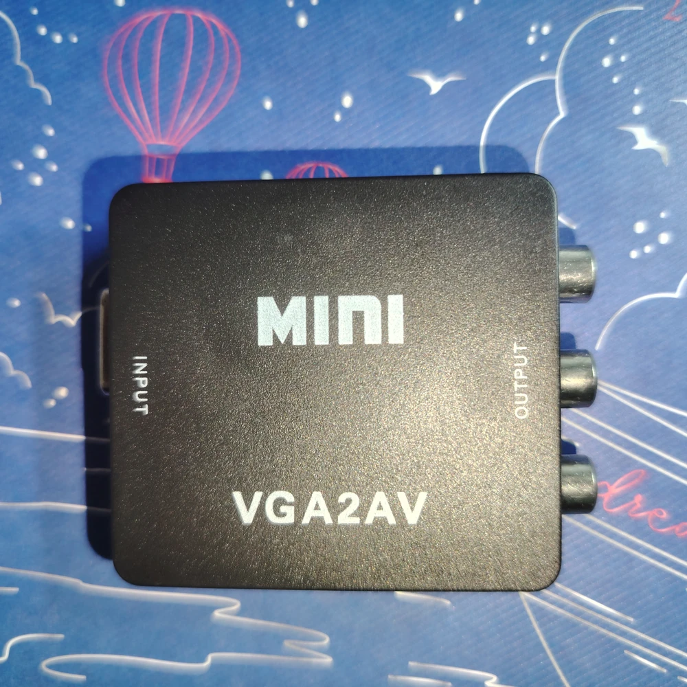 Заказывал VGA2HDMI, а прислали VGA2AV. Разочарование!