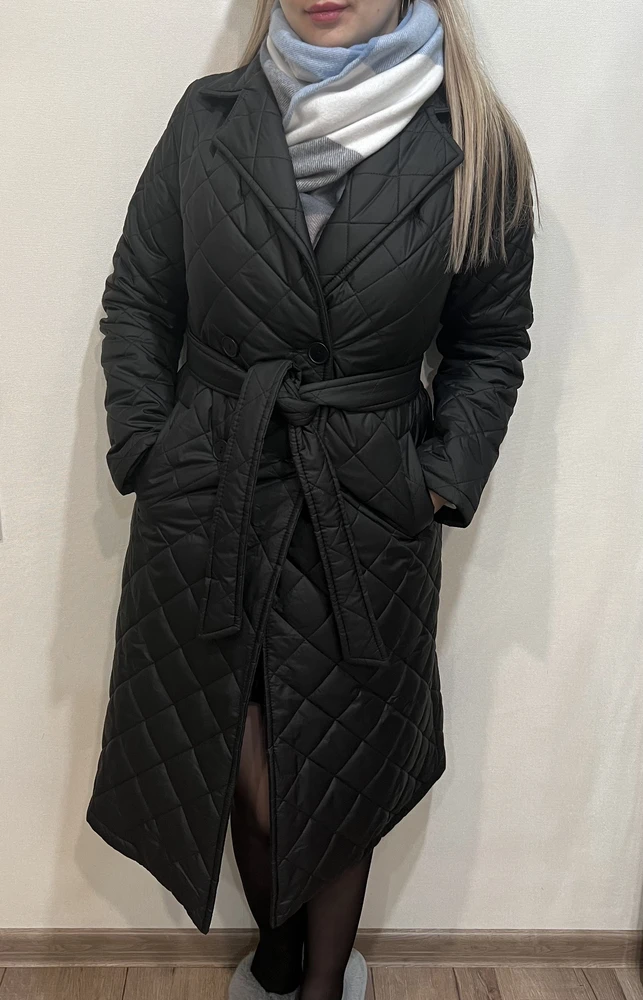 Наклнец-то нашла ТО САМОЕ пальто, которое идеально мне подошло 😍 размер 44, на рост 155, 90/70/90. Удобно, не холодно, стильно. Качество топ