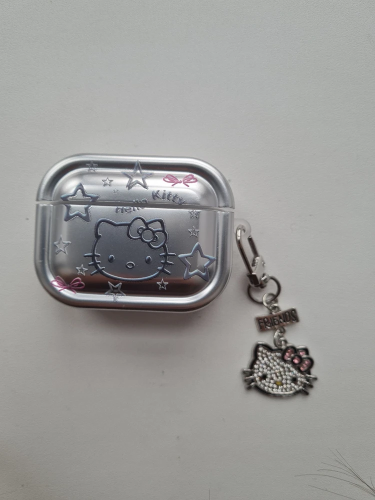 Очень крутой чехол👍,сидит плотно. Чехол подошёл на airpods pro 2