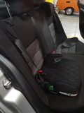 Отзыв Бустер Indigo QuickFix isofix 2/3 (22-36кг) черный #13633